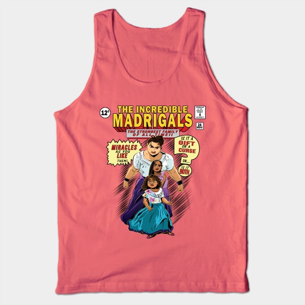 The Incredible Madrigals Tank Top by amodesigns